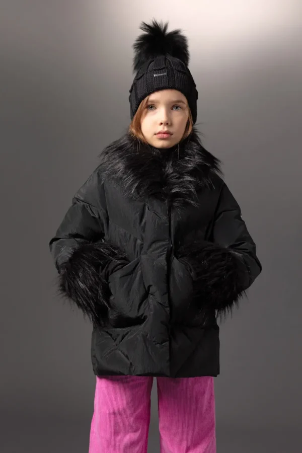 Freedomday Junior Girl*CHERYL - ECO DOWN ECO FUR BLACK