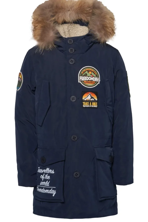 Freedomday Junior Boy*DECKER - ECO DOWN REAL FUR PATCH