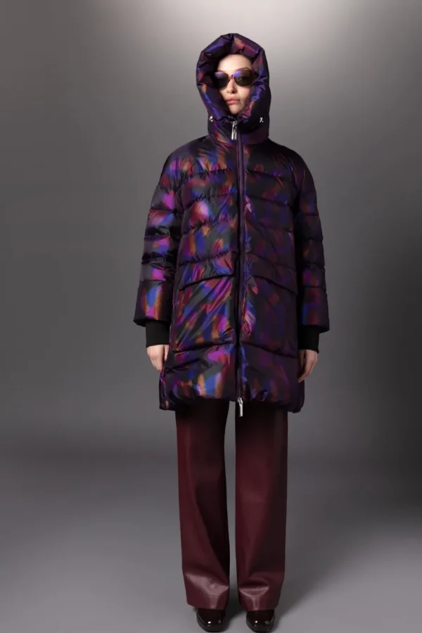 Freedomday Donna*EDWINA - REAL DOWN PADDING MULTICOLOR