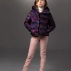 Freedomday Junior Girl*MALLORY - REAL DOWN PADDING MULTICOLOR