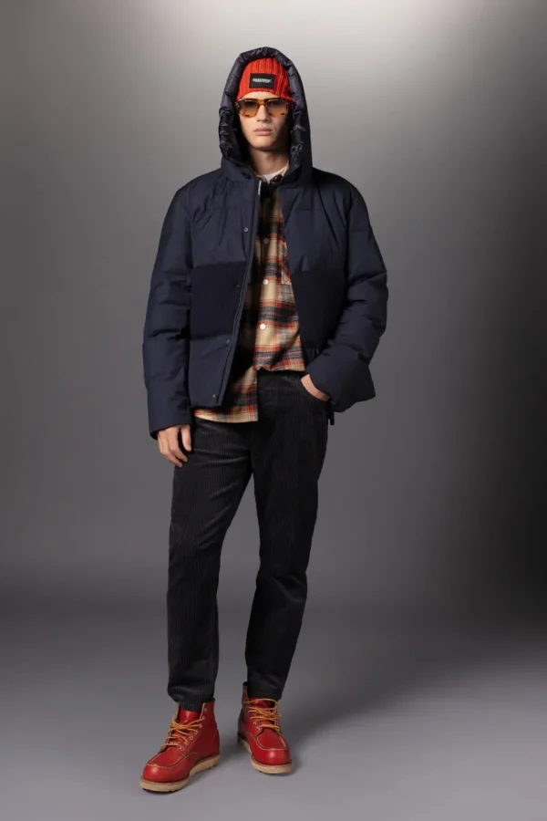 Freedomday Uomo*ROWAN - ECO DOWN PADDING BLUENAVY